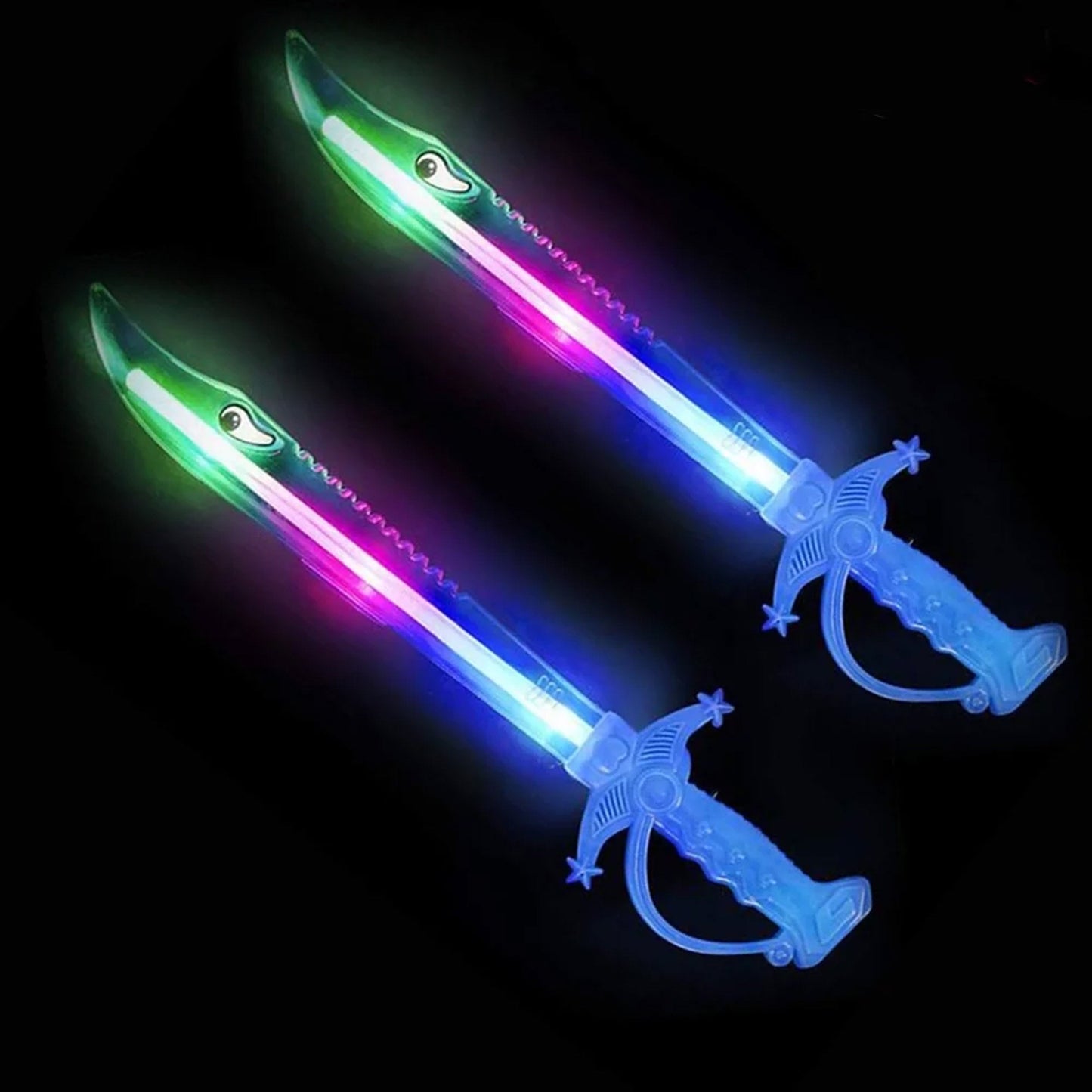 15" Light-Up Shark Sword (Dozen = $24.99)