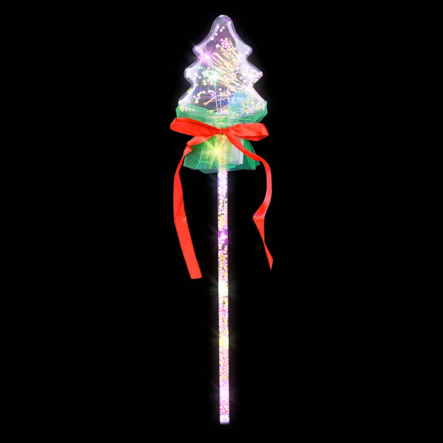 Buy 16" Light-Up Christmas Tree Wand in Bulk