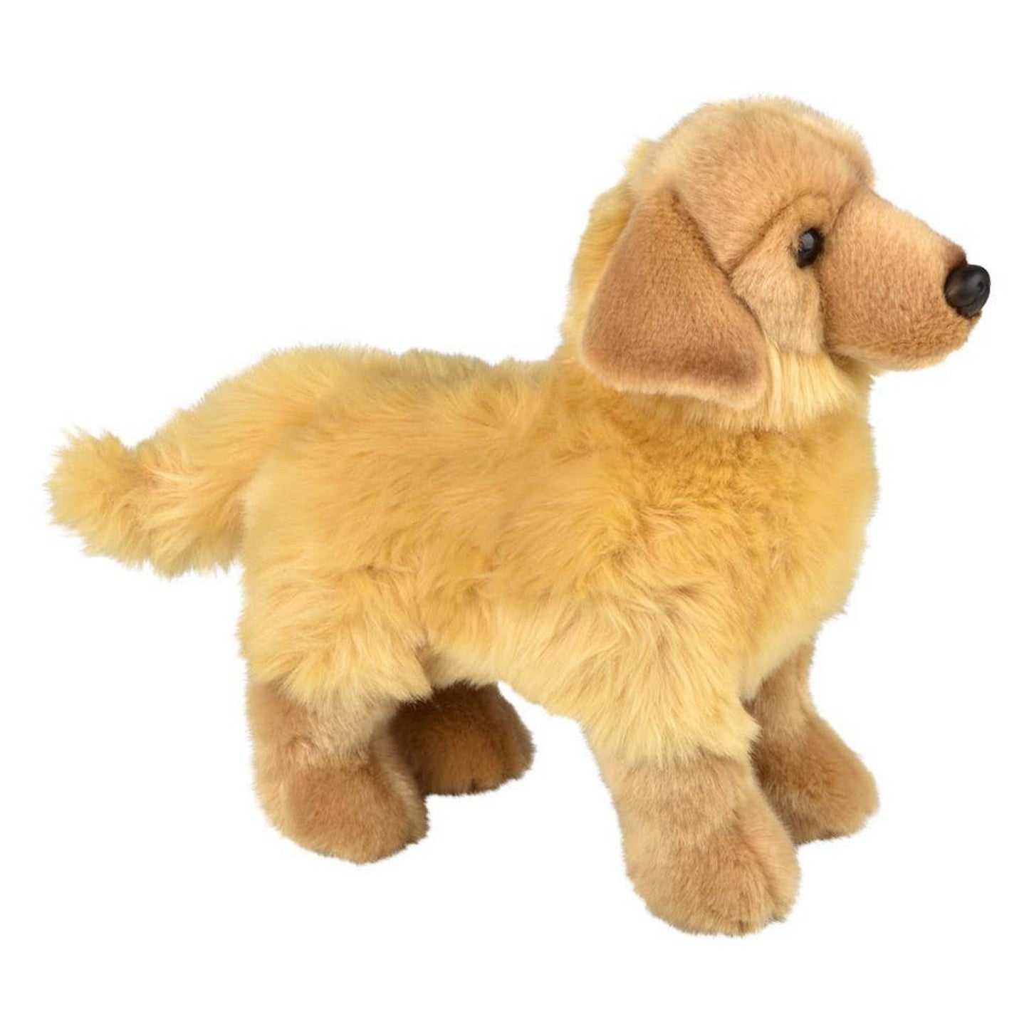 Buy 12" Heirloom Standing Golden Retriever Plush in Bulk