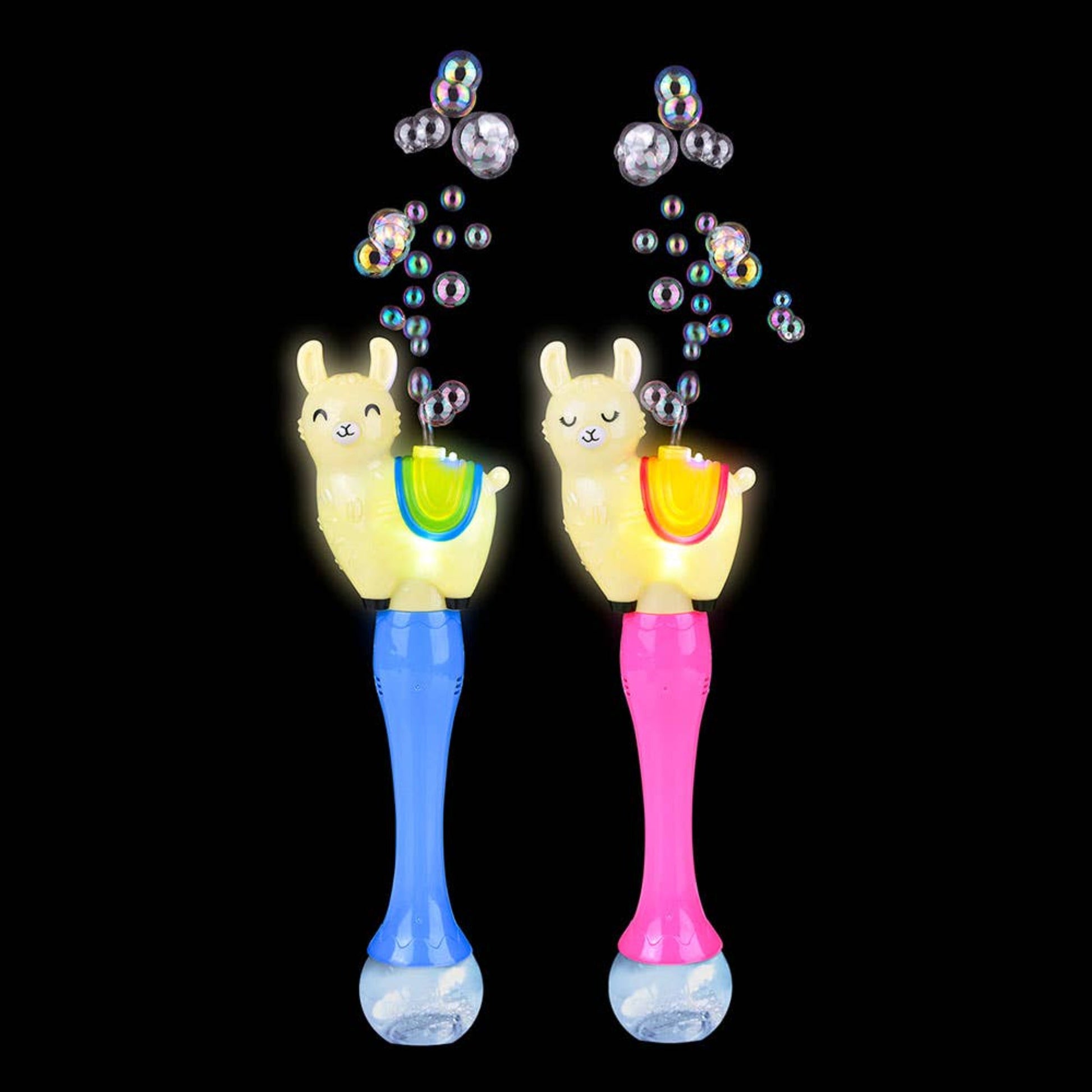 Buy 12.5" Llama Light-Up Bubble Blower in Bulk