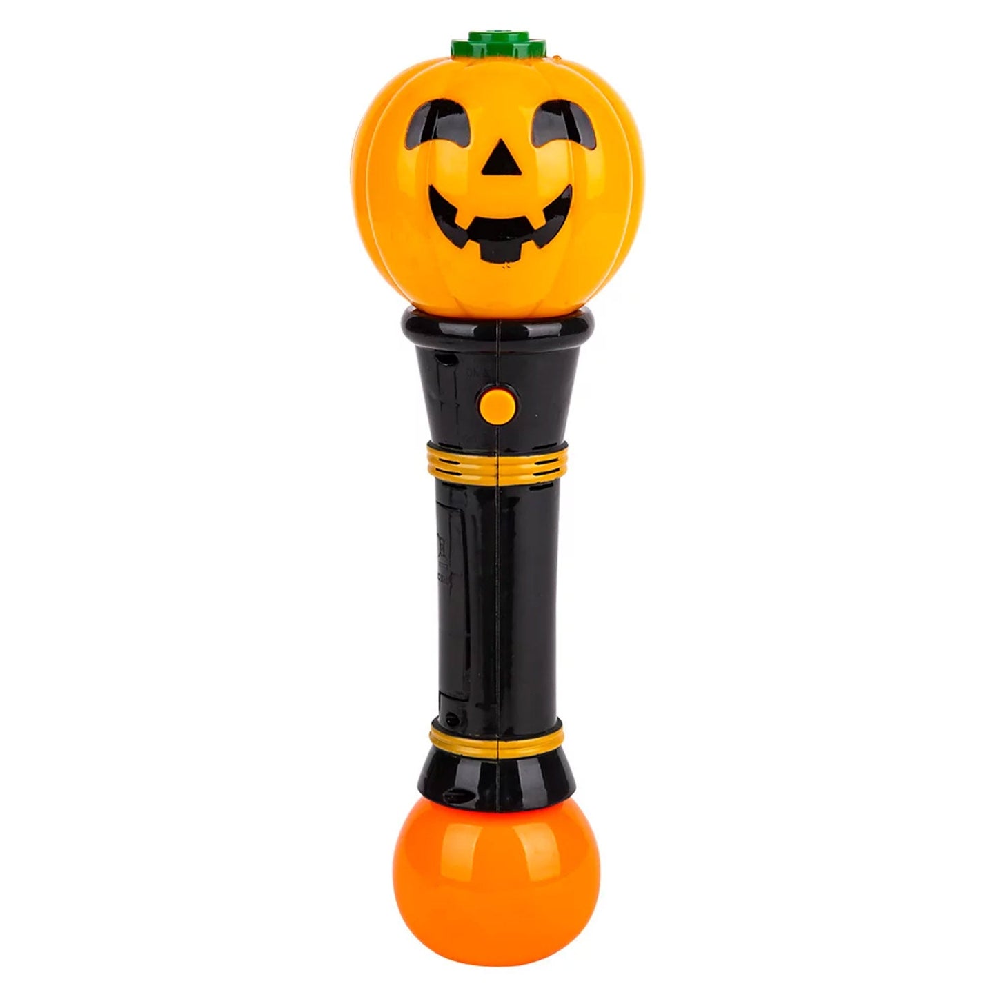 12" Pumpkin Light-Up Bubble Blower